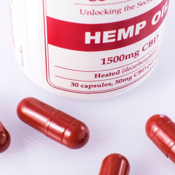 Hemp Oil Capsules - 1500mg CBD