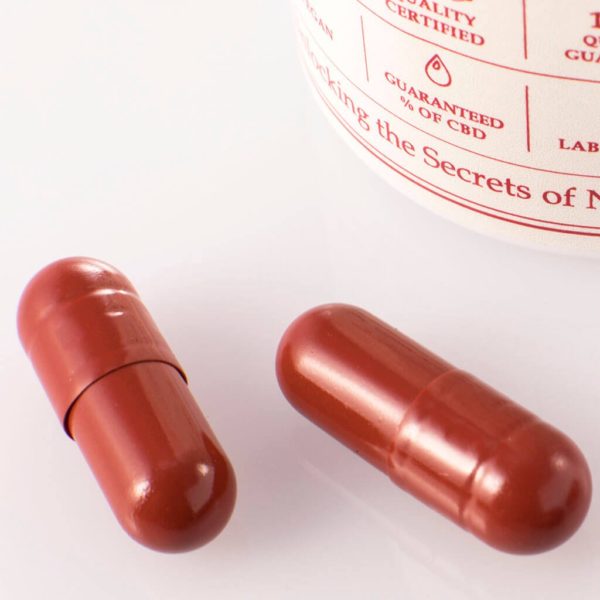 RAW Hemp Oil Capsules 1500mg of CBD+CBDa