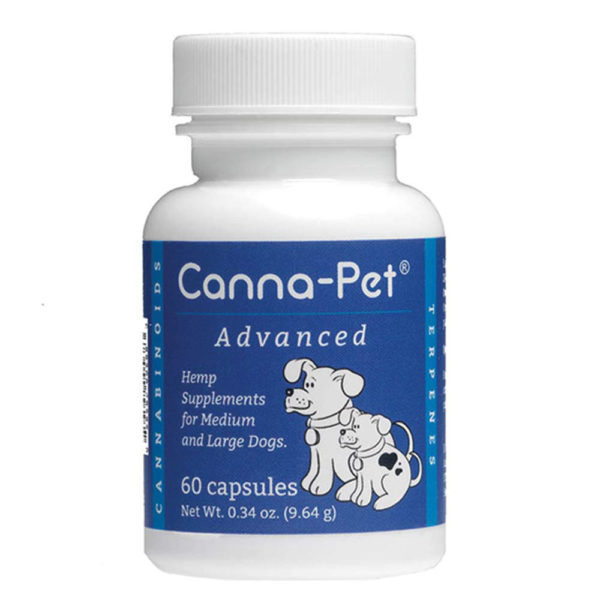 Canna-Pet® Large Pet Hemp Supplements - 60 Capsules