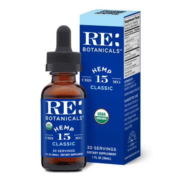 Hemp 15 mg Classic Tincture
