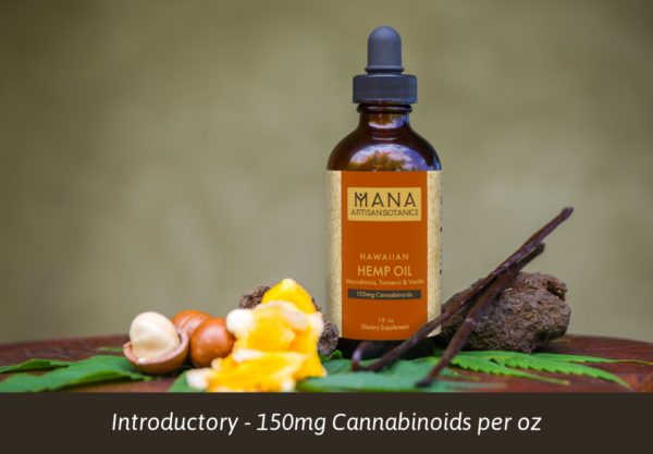 Hemp Oil Intro: Turmeric & Vanilla