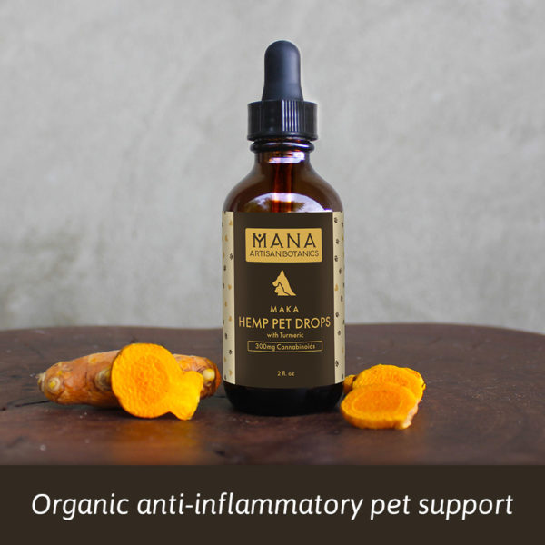 Hemp Pet Drops: with Turmeric