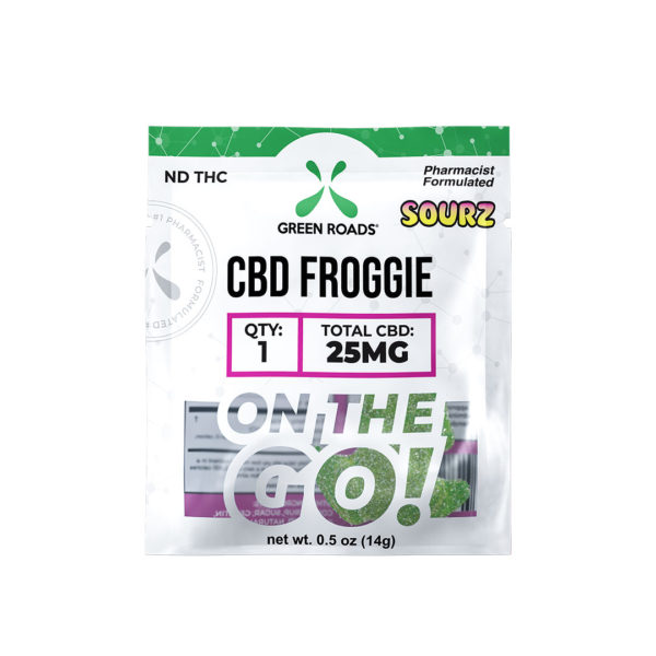 CBD Froggie SOURZ – 25 mg