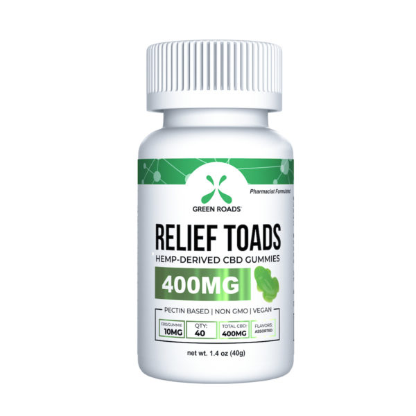 CBD Relief Toads – 400 mg