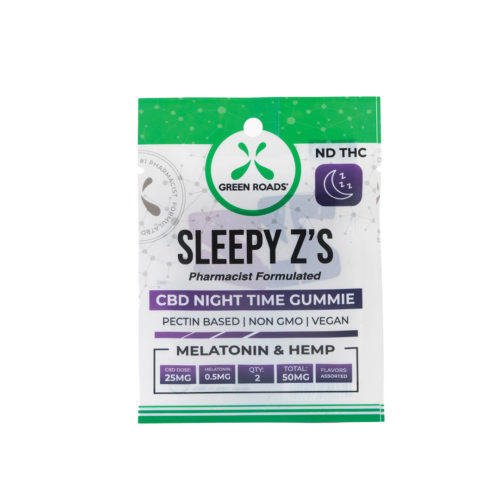 CBD Sleepy Z’s Melatonin Gummies – 50 mg - Single Origin Hemp