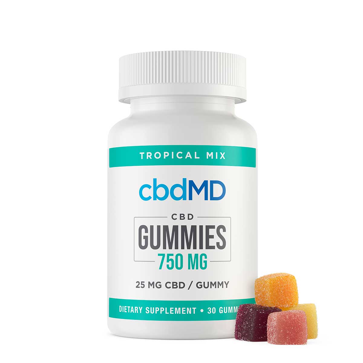 CBD Gummies - 750 mg - 30 Count - Single Origin Hemp
